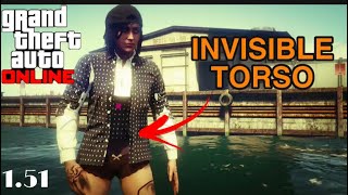 GTA 5 ONLINE | HOW TO GET INVISIBLE TORSO FEMALE