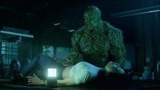 Swamp Thing saves Abby from The Rot | SWAMP THING 1x07 [HD] Scene Resimi