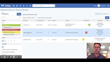 Reporting in EDSBY - What to do when you have completed your report cards