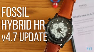 Fossil Hybrid HR v4.7 Update - YouTube