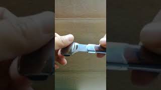 how to put callus shaver blades on