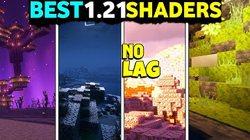 (Top 5) Best *NEW* NO LAG Minecraft Bedrock 1.21+ 🤩 Ultra Realistic Shaders (iOS, Android, Windows)🤯
