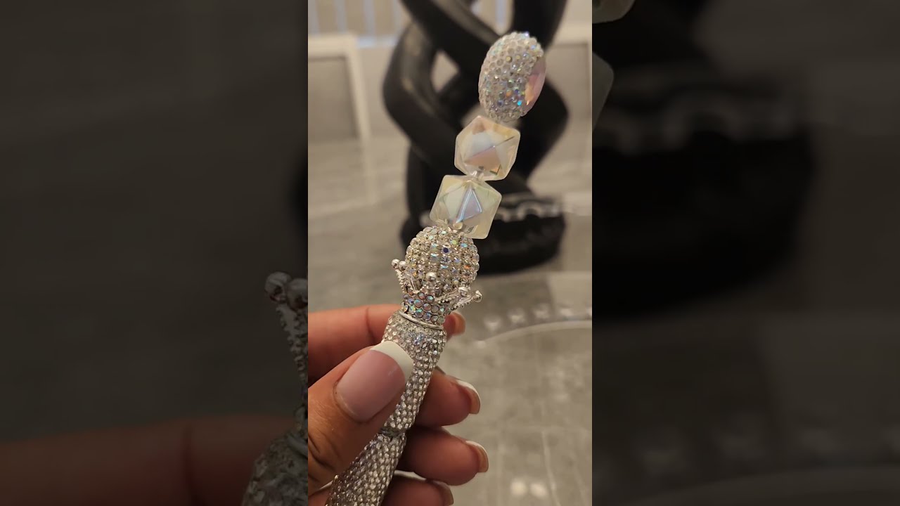 Rhinestone Beadable Pen Link In My Bio Beadedpens Blingbling
