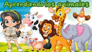 Conoce Animales de la Granja, Mascotas y Animales de la Sabana 🐶🐮🦁| Abecedario, Números, Colores Más Conoce Animales de la Granja, Mascotas y Animales de la Sabana 🐶🐮🦁| Abecedario, Números, Colores Más