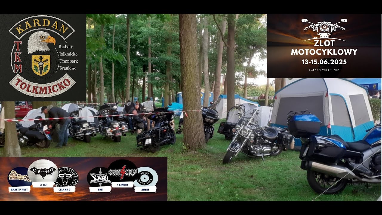 XVII Zlot Motocyklowy Tolkmicko 13-15.06.2025