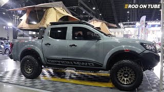 Nissan Navara Pro 4X สเต็ปยก 2 นิ้ว ชุดแต่งรอบคัน Option 4WD - Rod On Tube