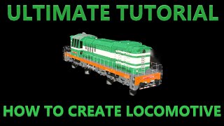 Space Engineers - Ultimate tutorial: How to create locomotive / train