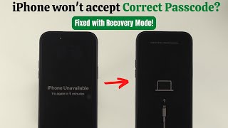 Forgot Your iPhone 14 Passcode? Fixed! [Recovery Mode]