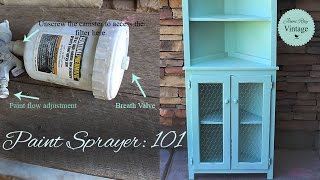 How To Spray Chalk Paint | HVLP