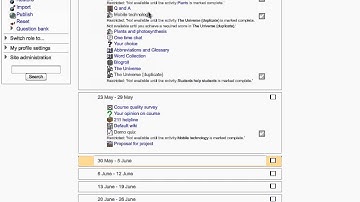 Moodle - Switch role to... block