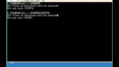 Messing with Virtual Machine : This is what happens when you delete System32