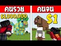 ถ้าเกิด!? บ้านหมูคนรวย VS บ้านหมูคนจน ใครจะดีกว่ากัน!? (Minecraft การ์ตูนพากษ์ไทย)