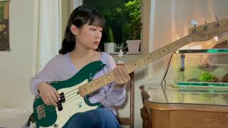 Video thumbnail of "백예린 - Antifreeze  (Bass Cover)"