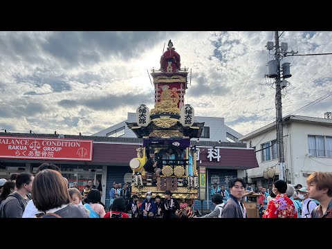 お祭りに行って来たよ【川越まつり2023】野田五町の山車