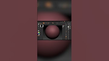 ZBrush Interface Part 7 #3dmodelingtutorial #zbrushtutorial