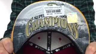 Redskins 'CHAMPS-HASH SNAPBACK' Burgundy-Gold Hat by New Era