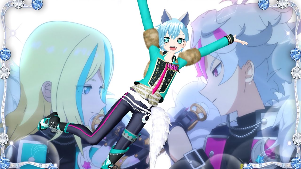 アドパラ】🌙ダークナイトメアのコーデで狐風ミックス！🦊✨ #pripara