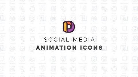 Social media Animation Icons Download free | After Effects | After Effect tutorials