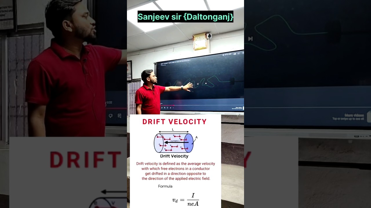 what is drift velocity 