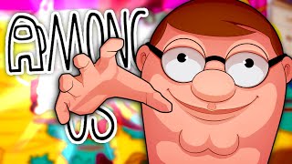 Playing Among Us Dressed as Peter Griffin from Family Guy!