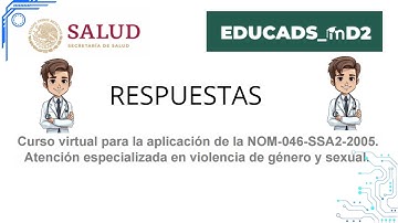 Curso virtual de la NOM-046-SSA2-2005. Atención especializada en violencia de género y sexual.