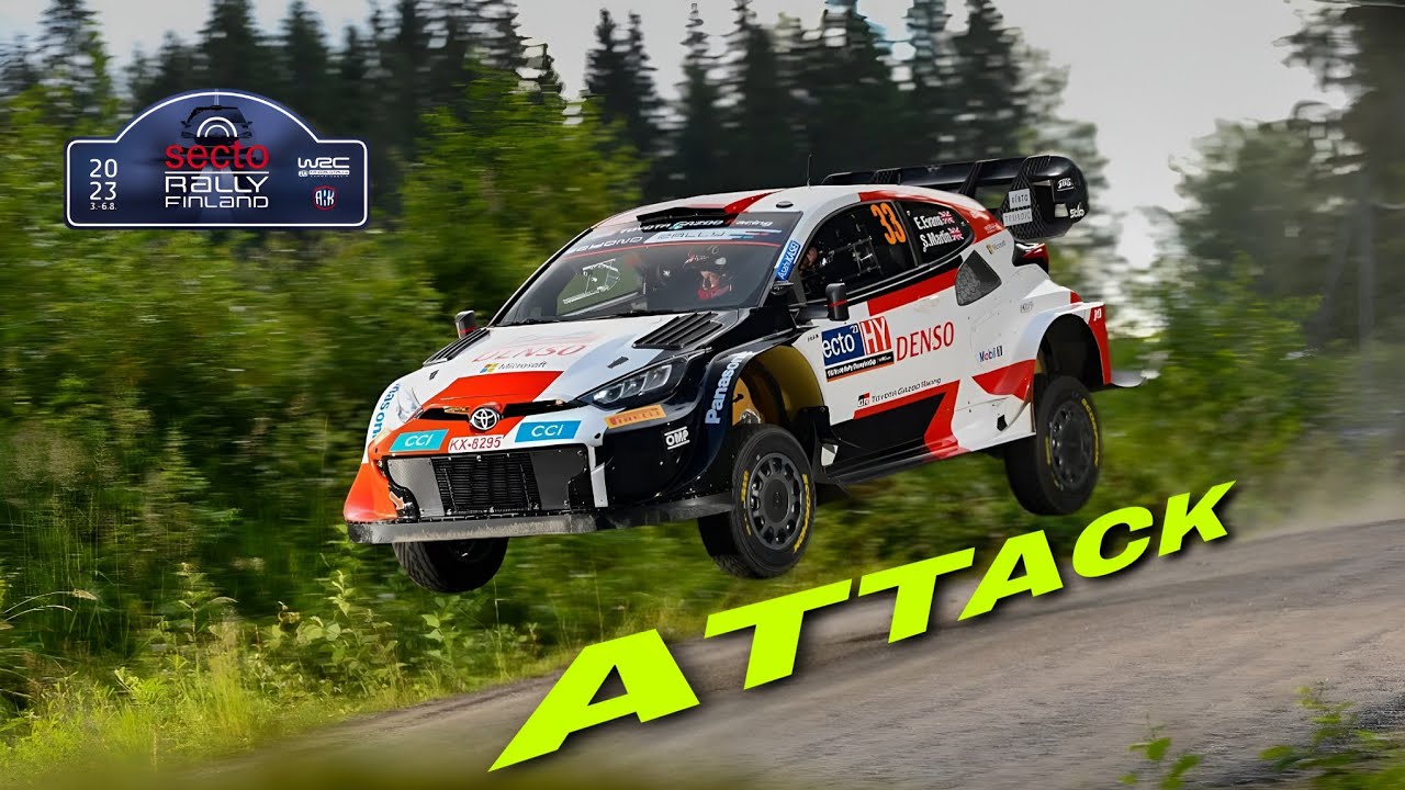 ⁣WRC SECTO RALLY FINLAND 2023 || Day3 - Pure Sounds, Crases & ATTACK