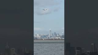 Airplane Takeoff and Downtown San Francisco