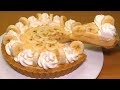 No-Bake Banana Cream Pie | No-Oven Banana Pudding Pie (Without Instant Pudding Mix)