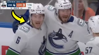 The Canucks just pulled out a HUGE win right here....