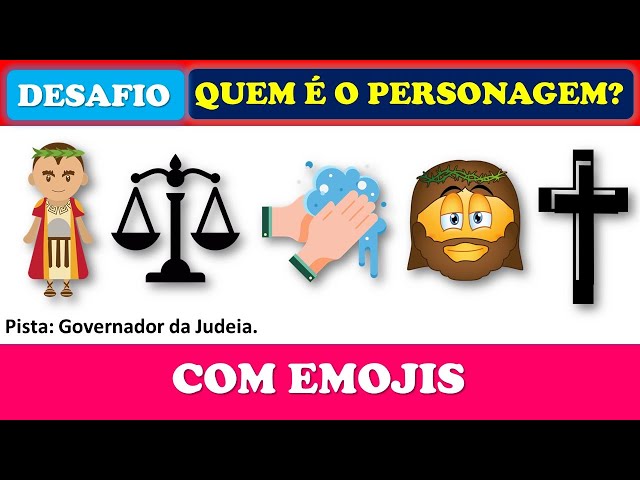 PASSAGENS BÍBLICAS COM EMOJIS  Desafios biblicos, Perguntas biblicas, Jogo  perguntas e respostas