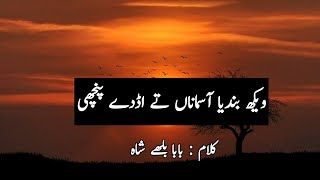 Vekh Bandiya Aasmana Tay Ud'day Panchi || Kalam : Baba Bulleh Shah || Voice : Waseem Aasi