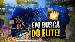 EM BUSCA DA PATENTE ELITE NO RUSHADÃO!!FREE FIRE MOBILE  iphone 14 pro max