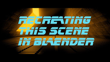 Blade Runner 2049 Wallace Headquarters in Blender | 5MIN TIMELAPSE