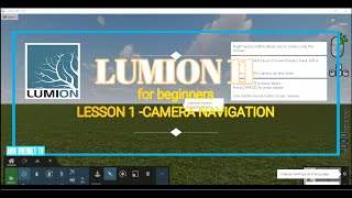 LUMION BEGINNER S -LESSON 1 (CAMERA NAVIGATION)/ ARKI BHERNET TV