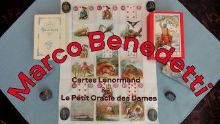 CARTES LENORMAND & LE PETIT ORACLE DES DAMES Facsimile by MARCO BENEDETTI