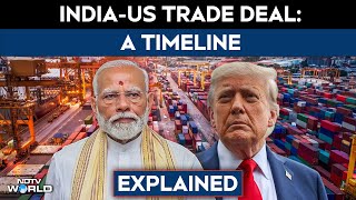 US Tariffs On India Latest News | Timeline Of Events Since Trump Imposed 50% Tariffs On India