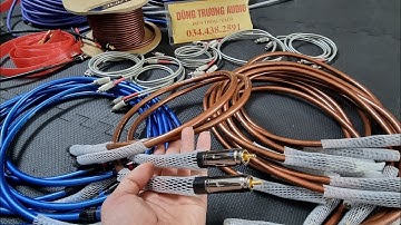 dây tín hiệu av , canon đực cái hàng chất lượng hi end , chất âm khỏi bàn