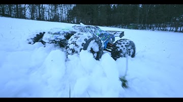 Traxxas E-Revo 2.0 // Snow Bash // Cinematic RC Video