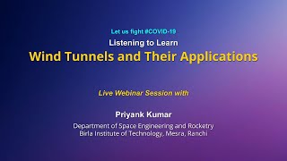 Live Interaction on PMeVIDYA :  Listening to Learn: Wind Tunnels and Their Applications screenshot 4