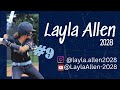 Layla Allen 2028; Stingrays Fall Classic Sept 2025 Game Highlights