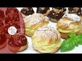 Choux Pastry With Lemon Basilic Cream