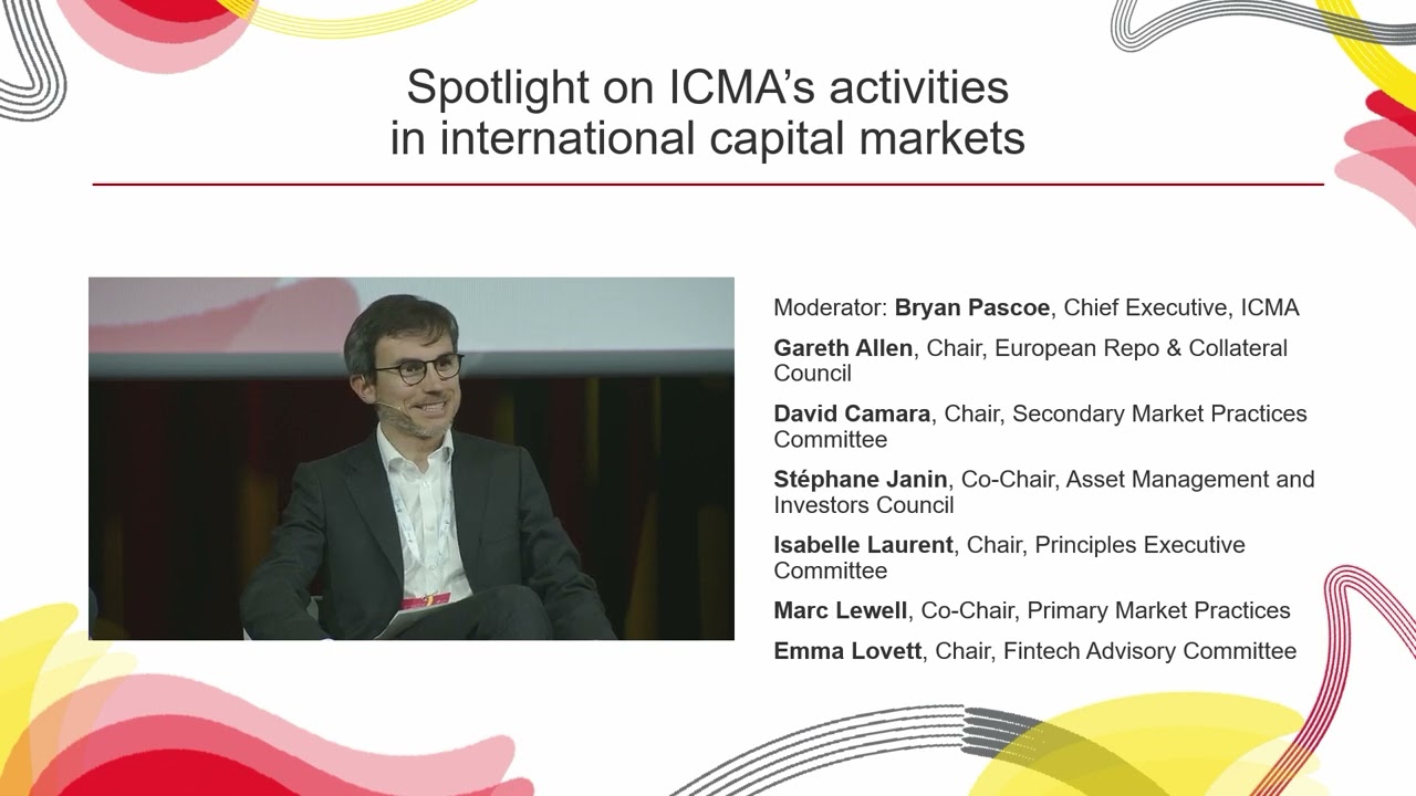 56th ICMA AGM & Conference: Spotlight on ICMA’s activities in international capital markets