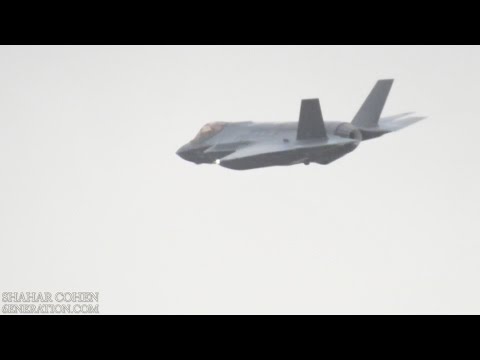 מטס יום העצמאות 2017 - Israel Independence Day Airshow - אדיר (F35)