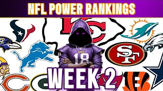 NFL Week 1 Power Rankings thumbnail