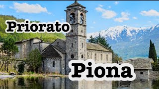 Priorato di Piona con restauro digitale affreschi del ‘300 - Olgiasca Lecco
