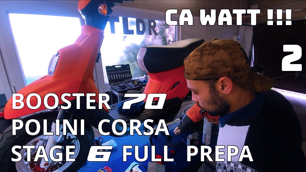 BOOSTER 70 POLINI CORSA Préparation Haut et Bas Moteur