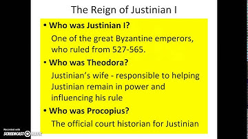 The Reign of Justinian I and the Byzantine Empire