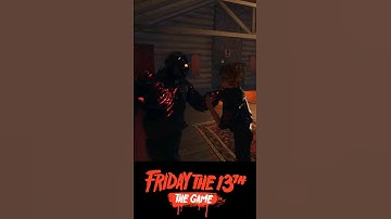 Hanging Out With Savini Jason - Friday The 13th The Game #shorts #fridaythe13ththegame #f13 #f13th