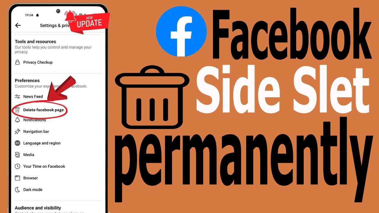 Sådan sletter du Facebook side - YouTube