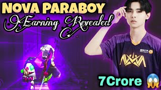 Famous NOVA Paraboy Earnings From Tournament’s Revealed | 7 Crores Earnings 😱 | Paraboy Net Worth